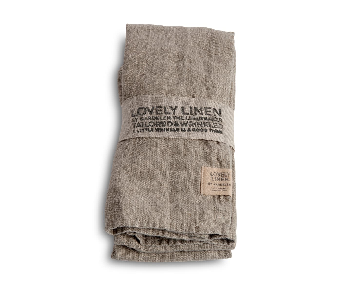 Lovely Linen Lovely lautasliina pellava luonnollinen beige 4-pakkaus