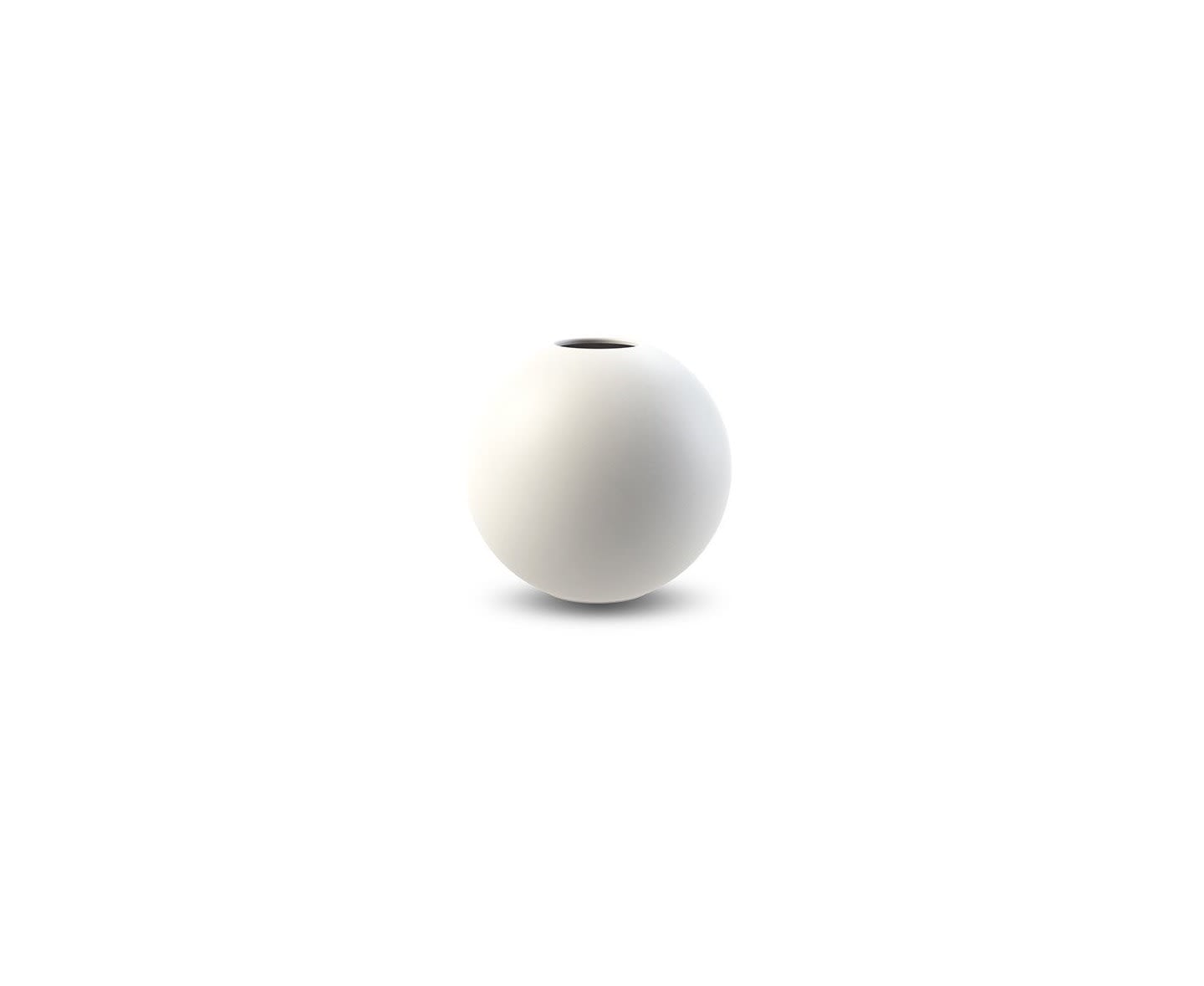 Cooee Design Ball Vas White 8cm