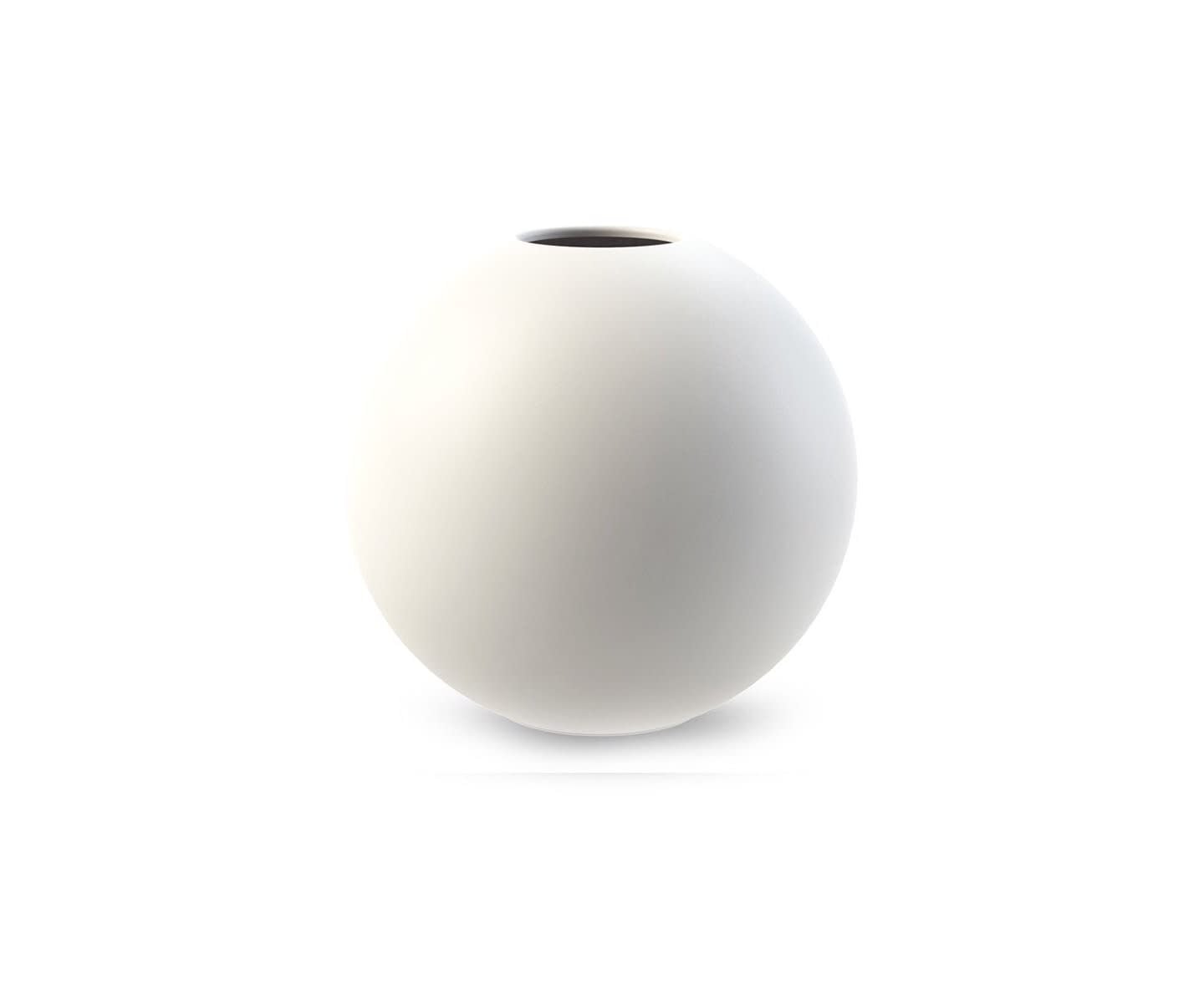 Cooee Design Ball Vase Weiß 20cm