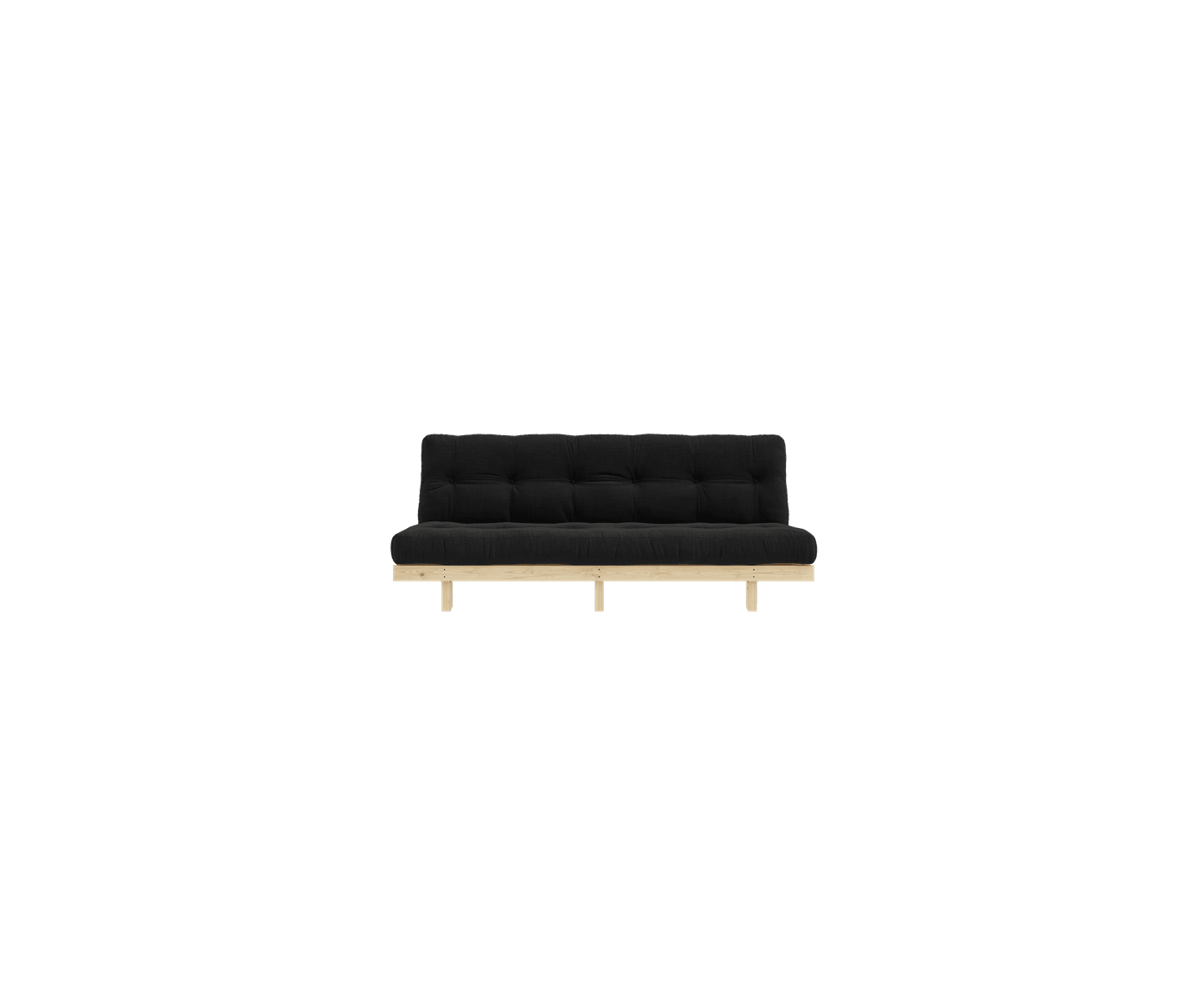 Karup Design Lean Bäddsoffa Natur/Charcoal Manchester 190cm