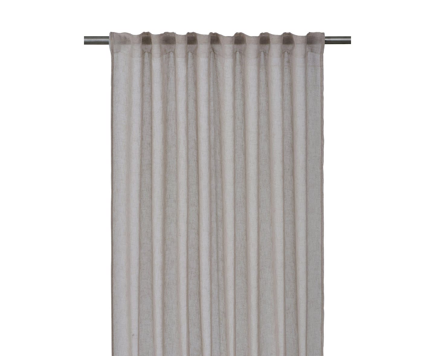 Svanefors Diana Vorhanglänge Beige 280cm 2er-Pack