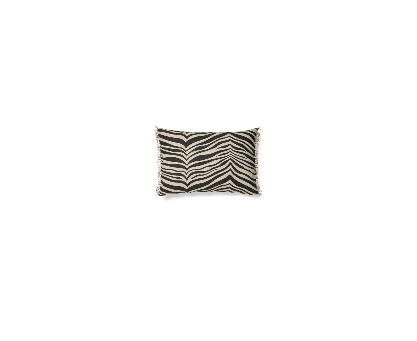 Classic Collection Zebra Pyntepute Svart 40x60