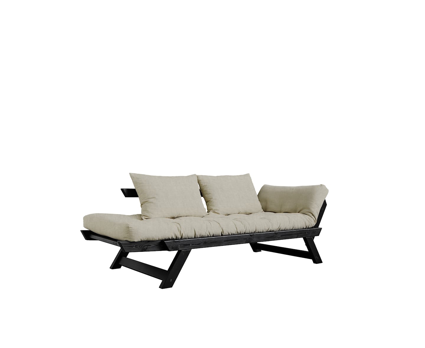 Karup Design Bebop Dagseng Svart/Linen 174cm