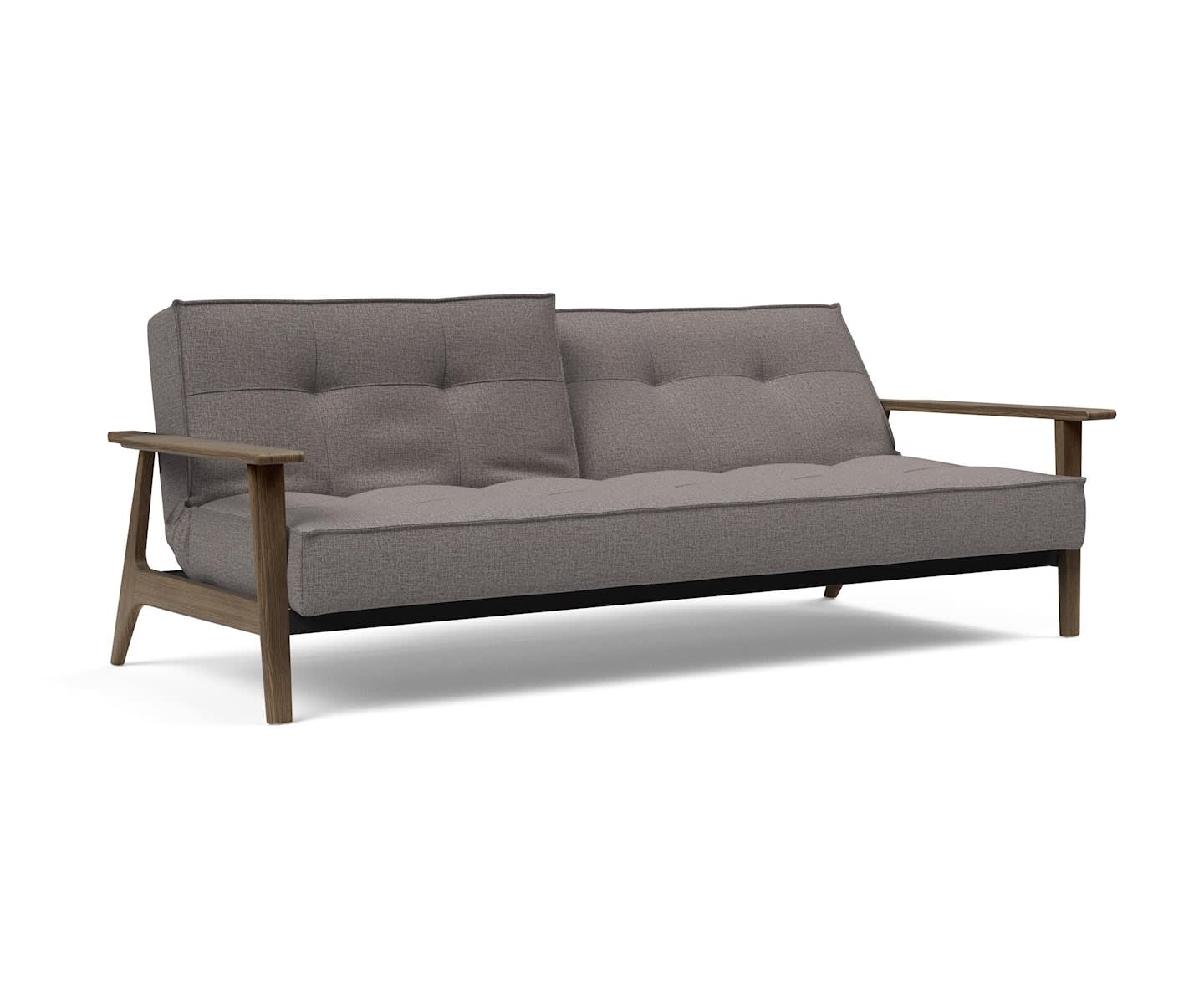 Innovation Living Splitback Frej Bäddsoffa Smoked Oak/Mixed Dance Grey 115x200