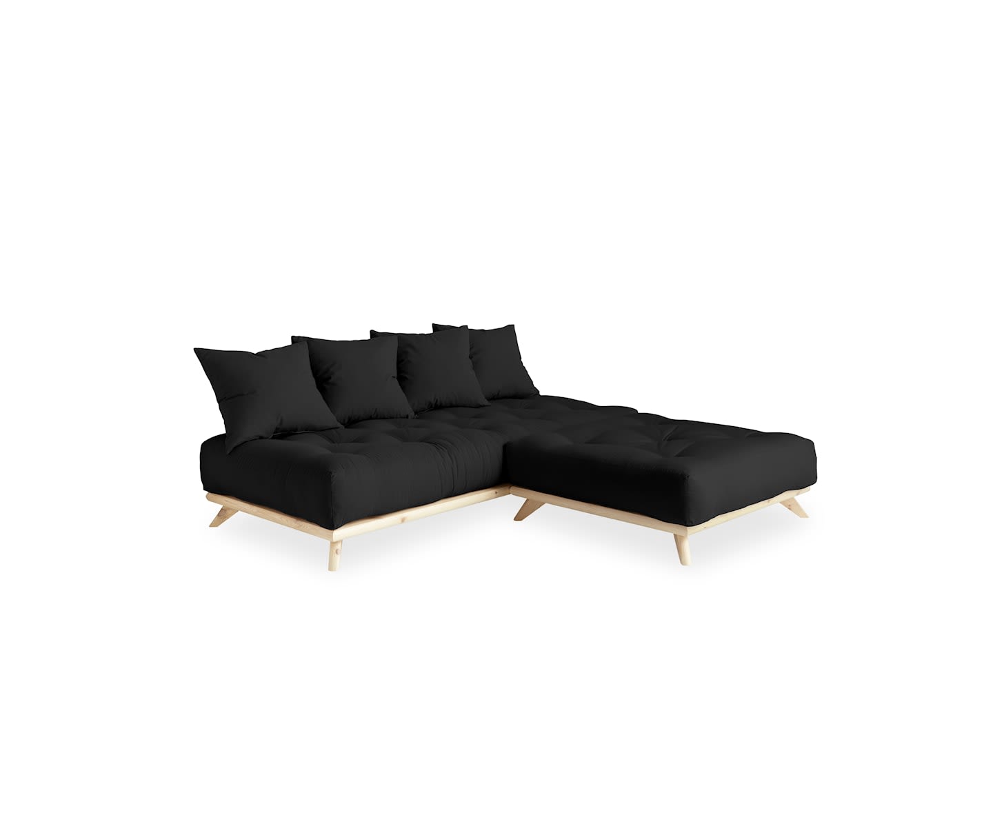 Karup Design Senza Sovesofa Natur/Dark Grey 200cm