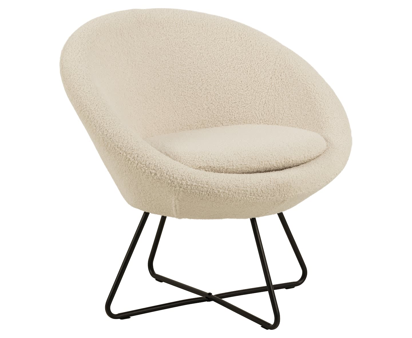 Nordic Home Freja Loungestol Cream