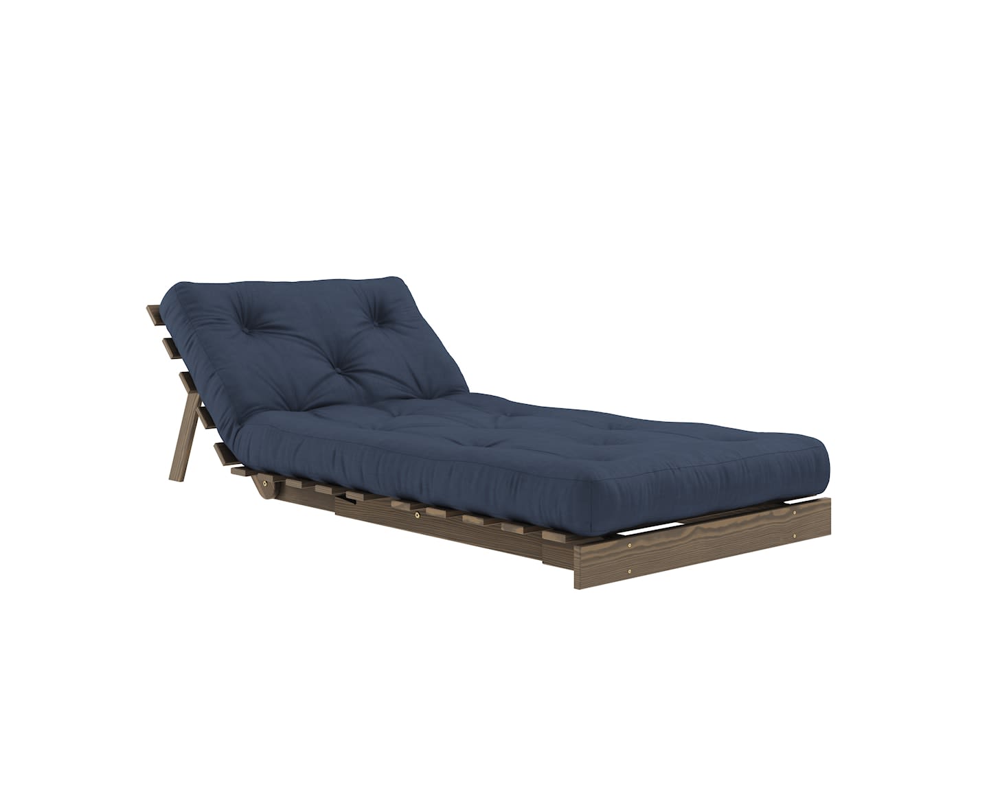 Karup Design Roots  Seng Lenestol Brun/Navy 90cm