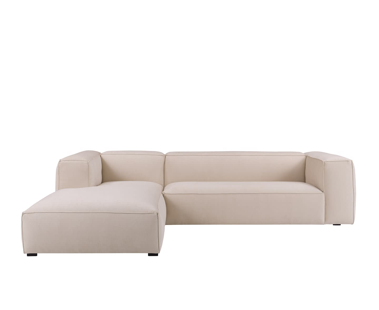 Sleepo Luca Divansofa Links Creme 309cm