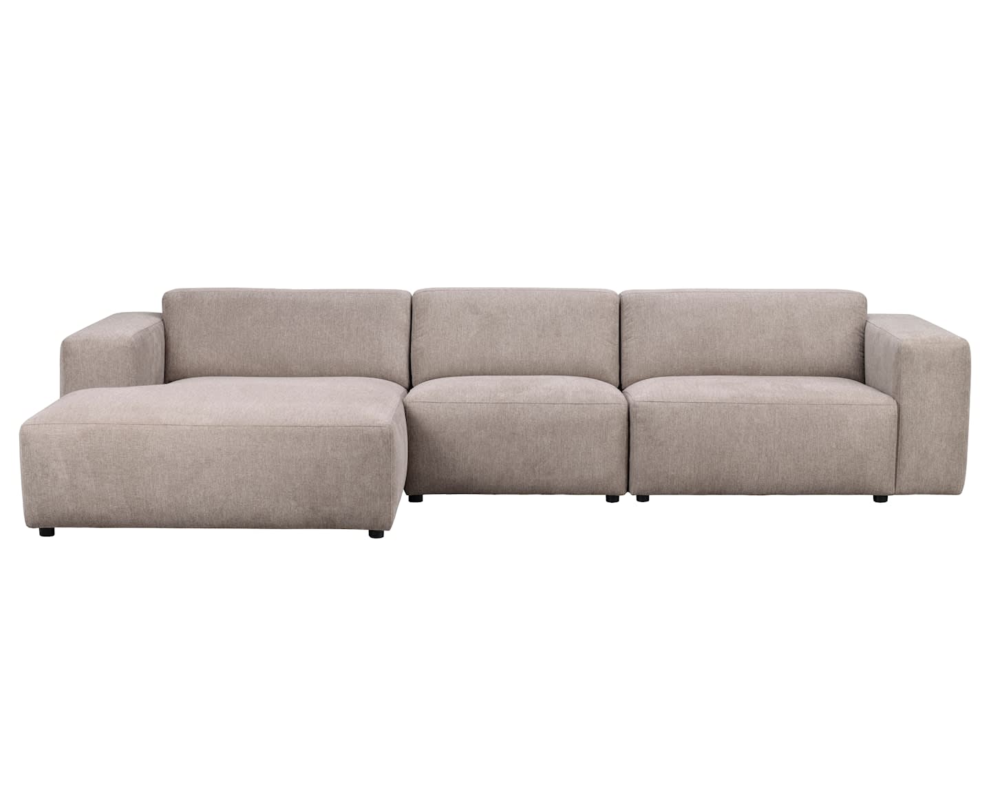 Rowico Home Willard 4-Sitzer Sofa mit Chaiselongue links, Beige