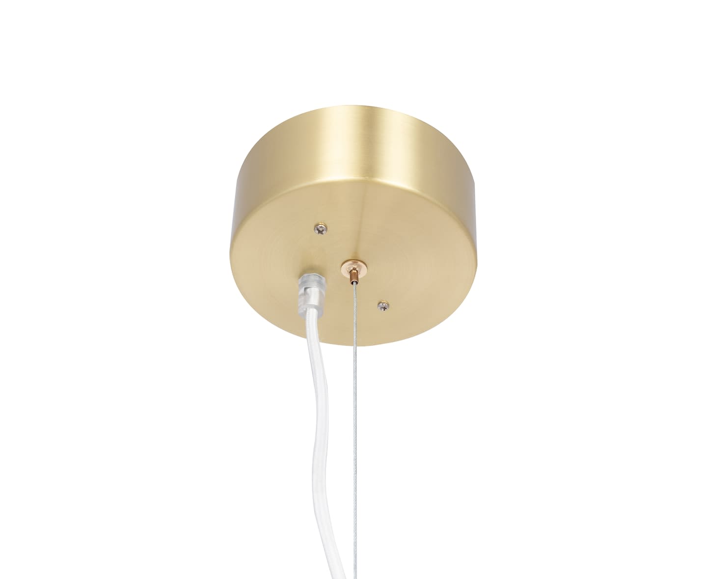 Globen Lighting Astrid Taklampa Borstad Mässing/Vit 85cm