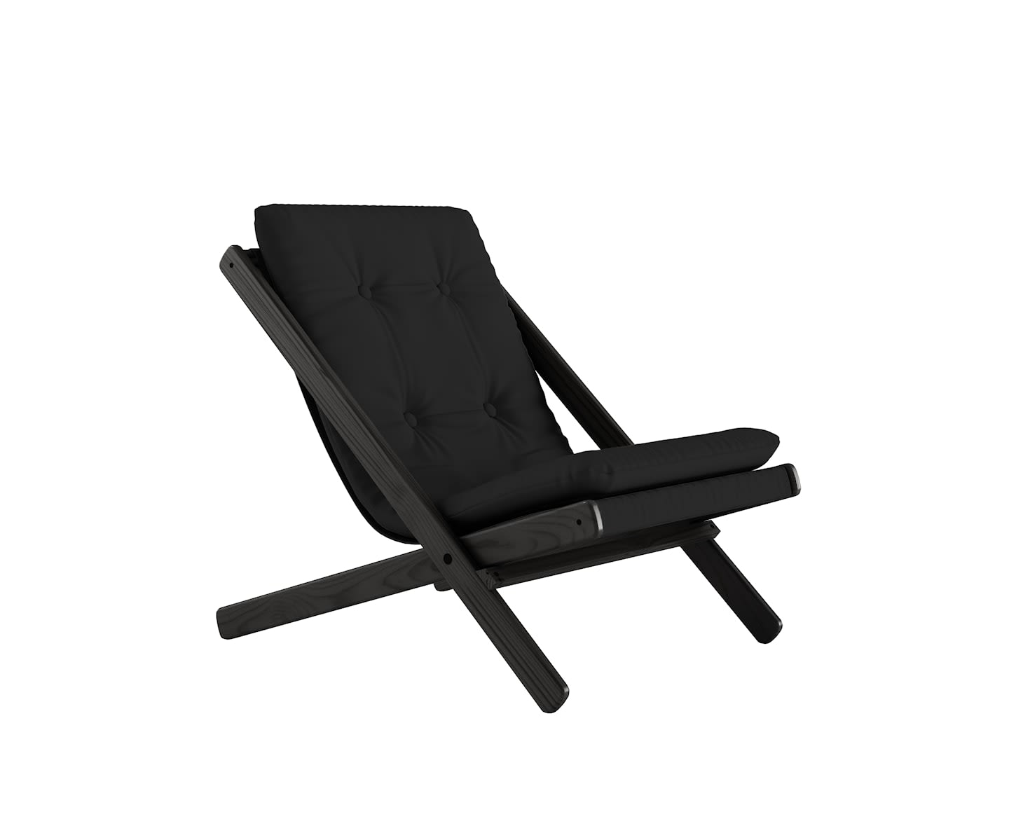 Karup Design Boogie Loungestol Svart/Dark Grey