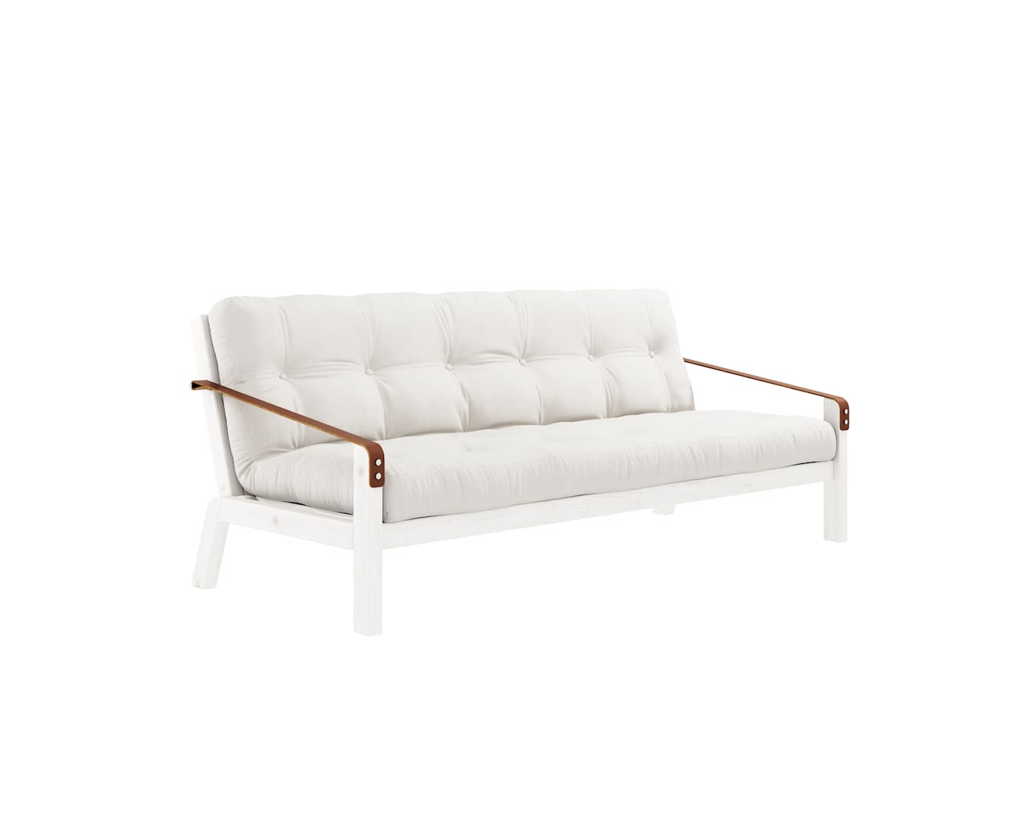 Karup Design Poetry Bäddsoffa Vit/Natural 204cm