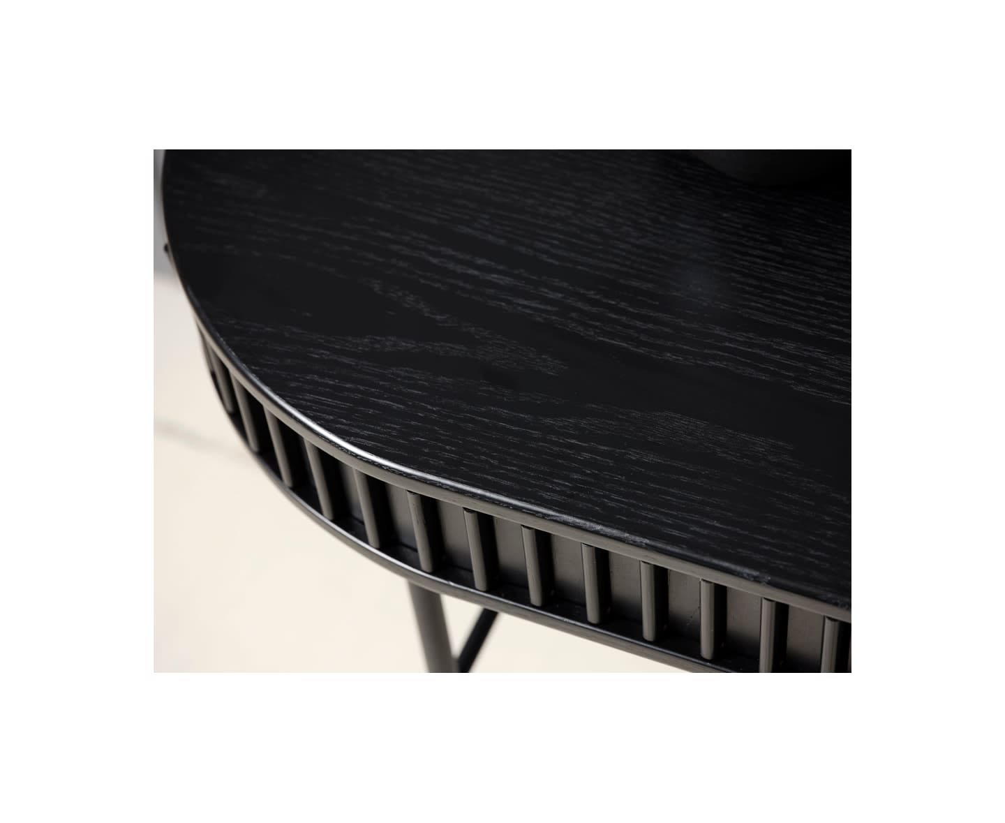 Sleepo Freja Schreibtisch Black Oak 120cm