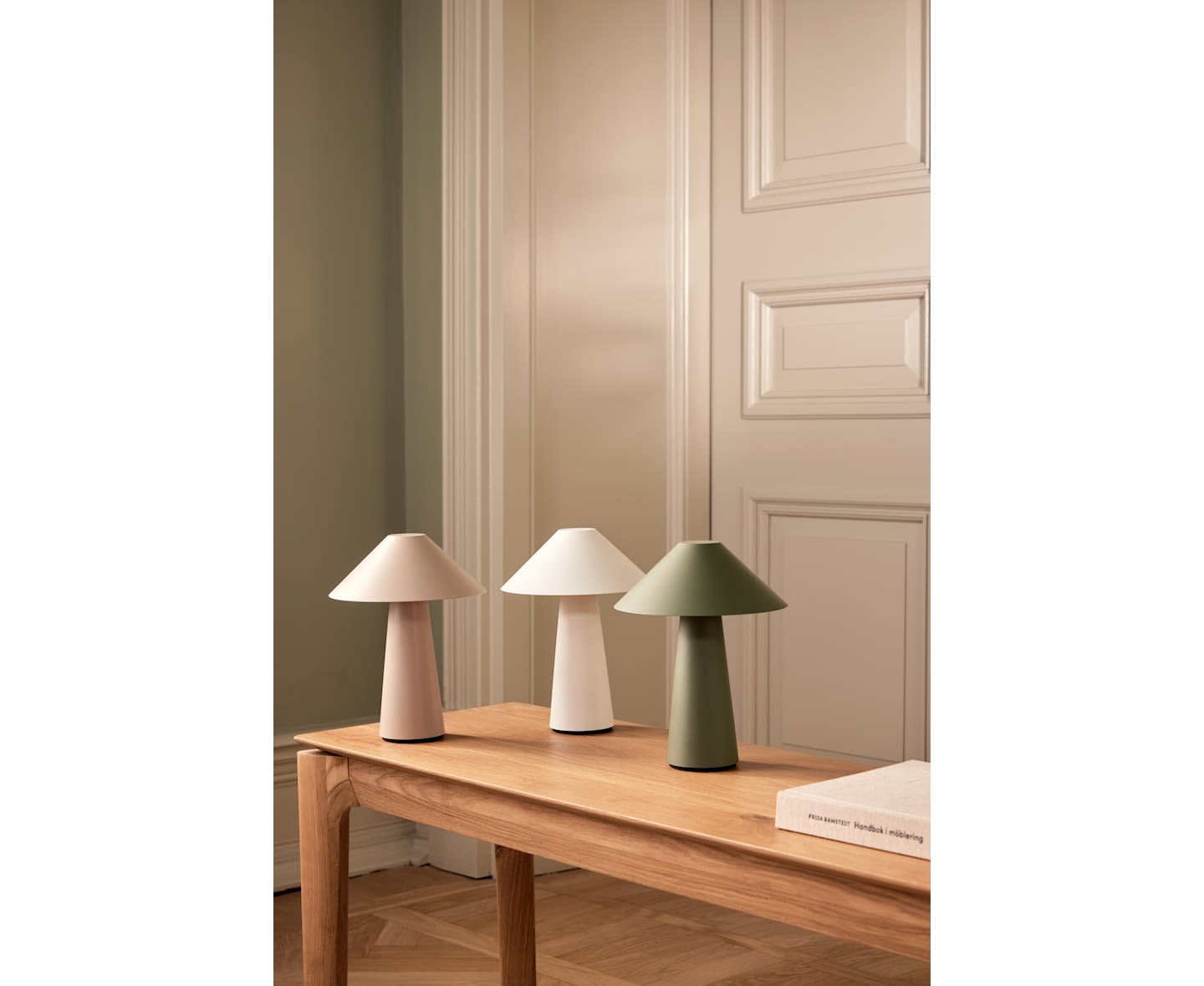 Globen Lighting Cannes Portabel Pöytävalaisin Vihreä 26cm