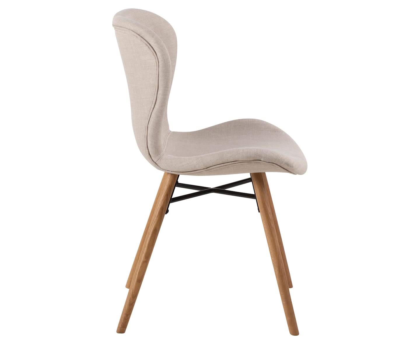 Nordic Home Cloe Matstol Natur/Ek