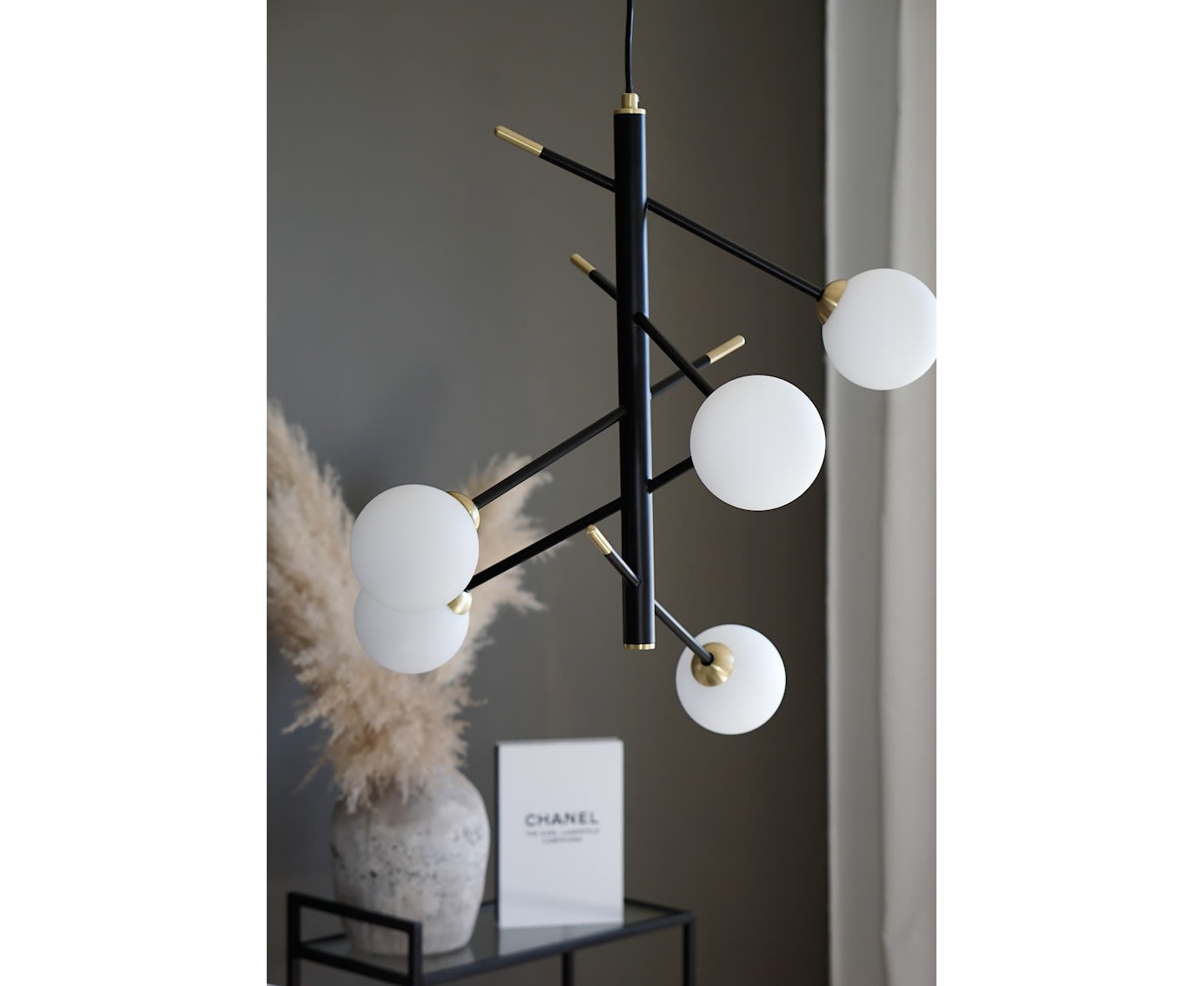 Aneta Lighting Chanelle Taklampa Svart