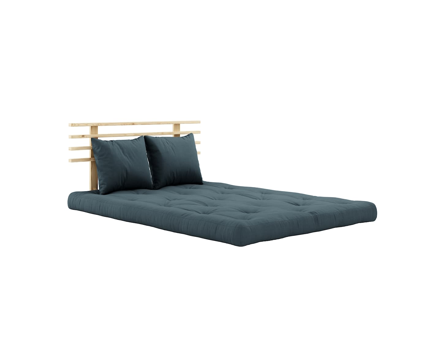 Karup Design Shin Sano Bäddsoffa Natur/Petrol Blue 140cm