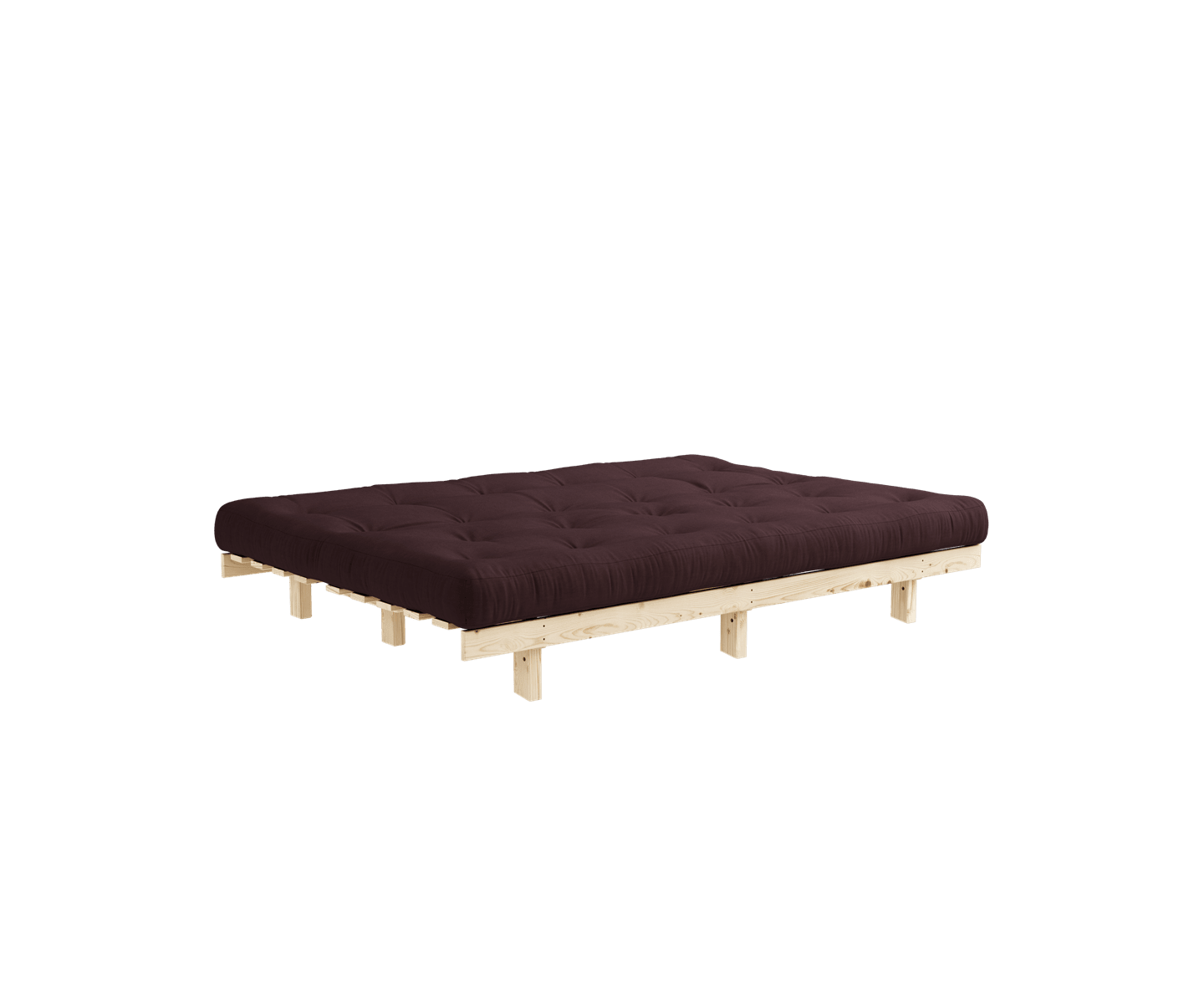 Karup Design Lean Bäddsoffa Natur/Charcoal Manchester 190cm