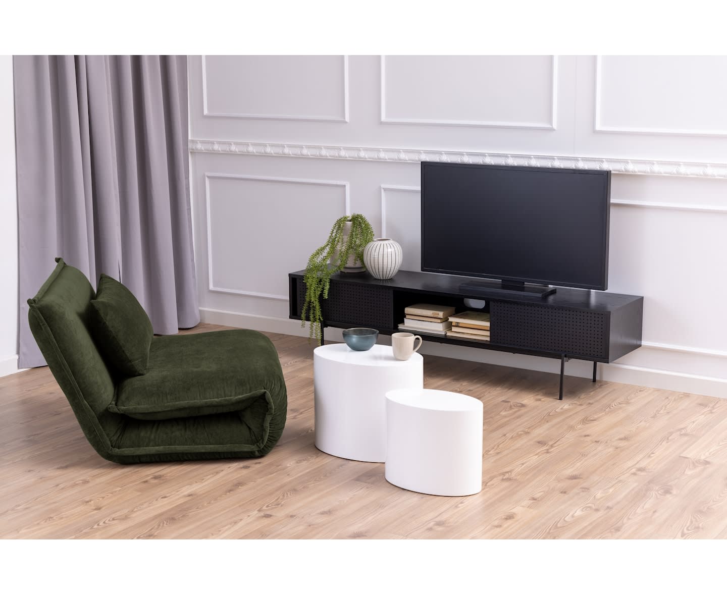 Nordic Home Alida TV-Schrank Schwarz