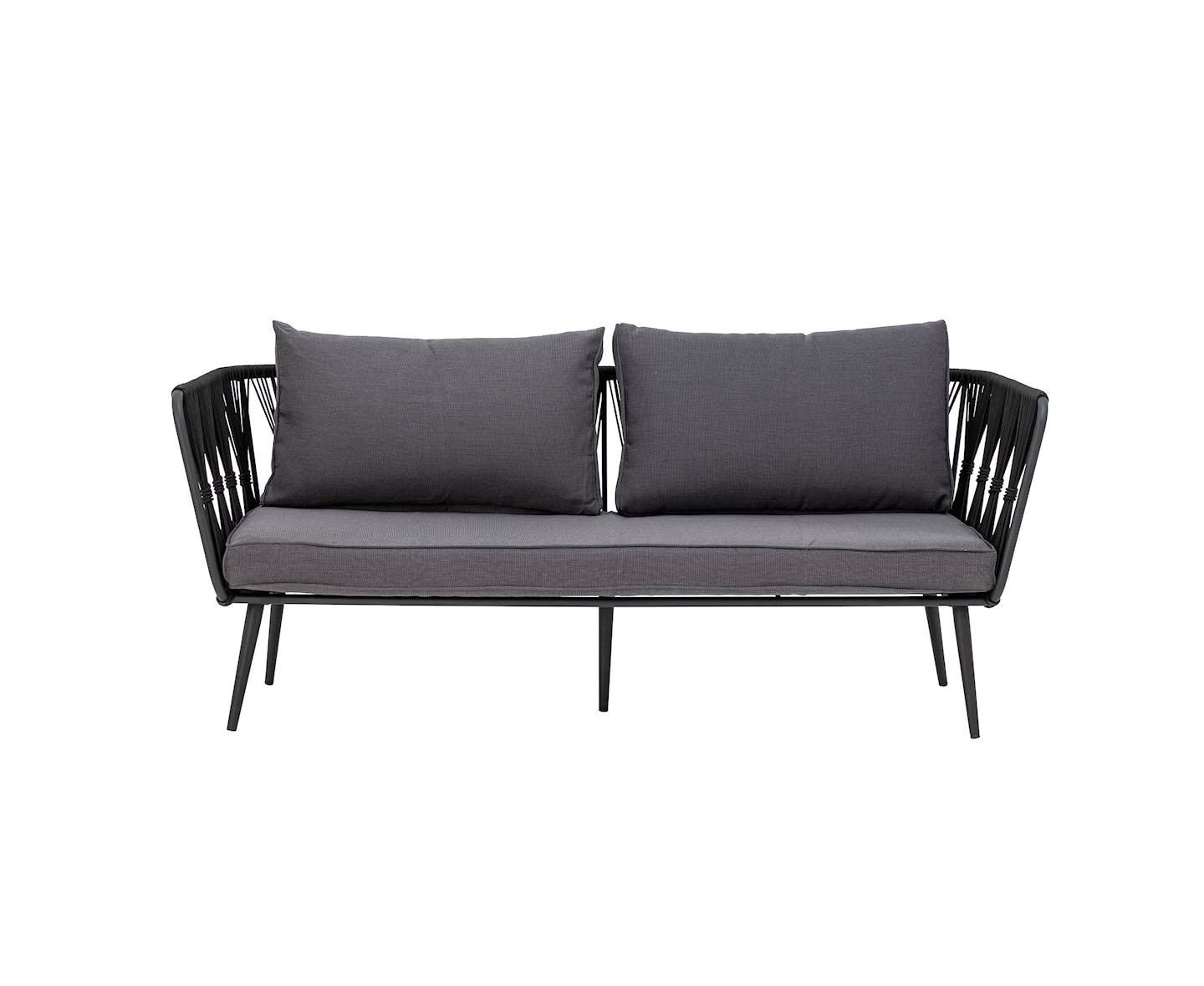 Bloomingville Pavone Lounge-sohva Musta 174cm