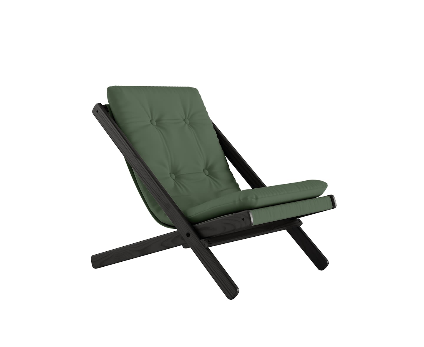 Karup Design Boogie Loungestol Svart/Olive Green