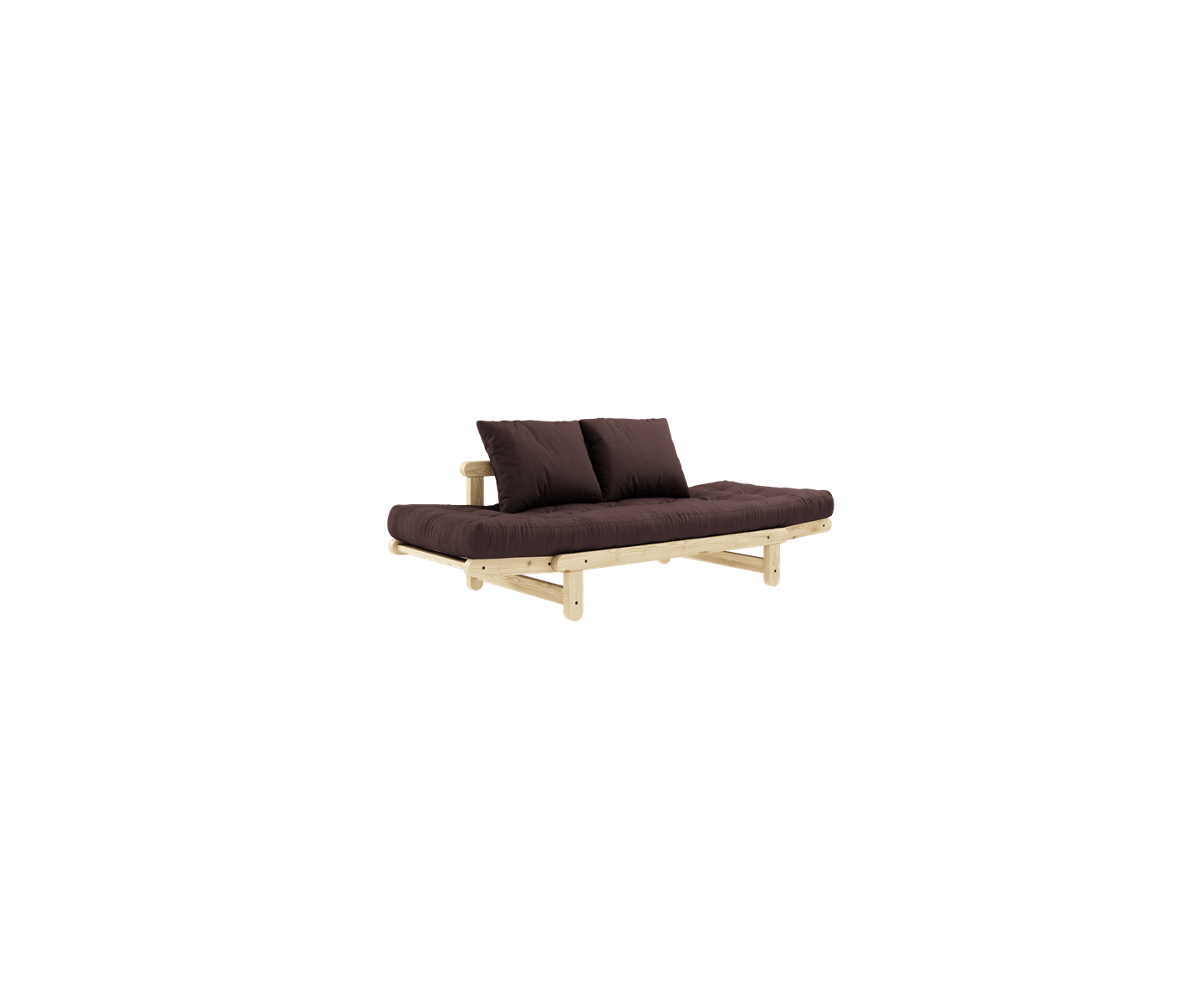 Karup Design Beat Sovesofa Natur/Brown 200cm