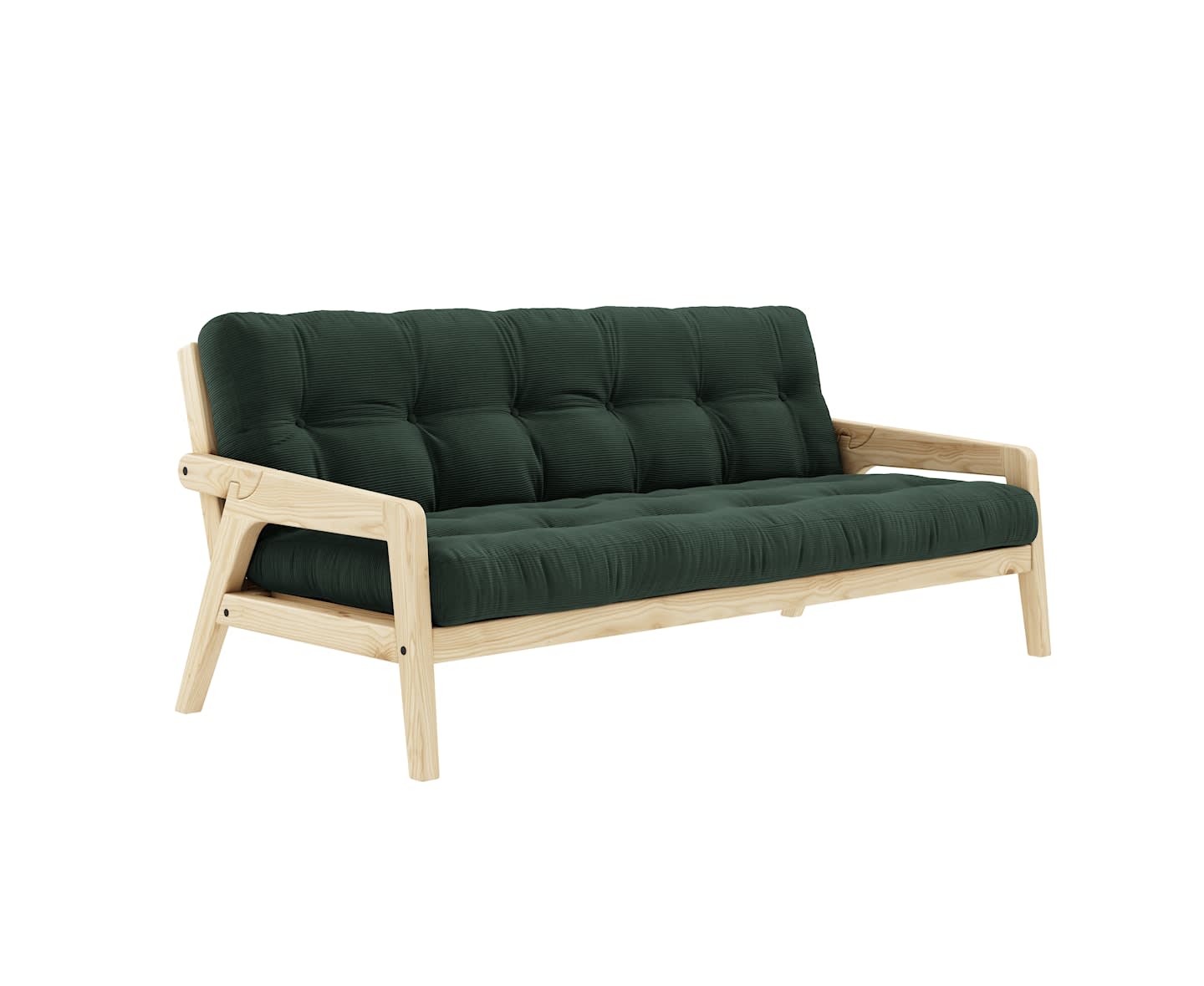 Karup Design Grab Sovesofa Natur/Seaweed 204cm