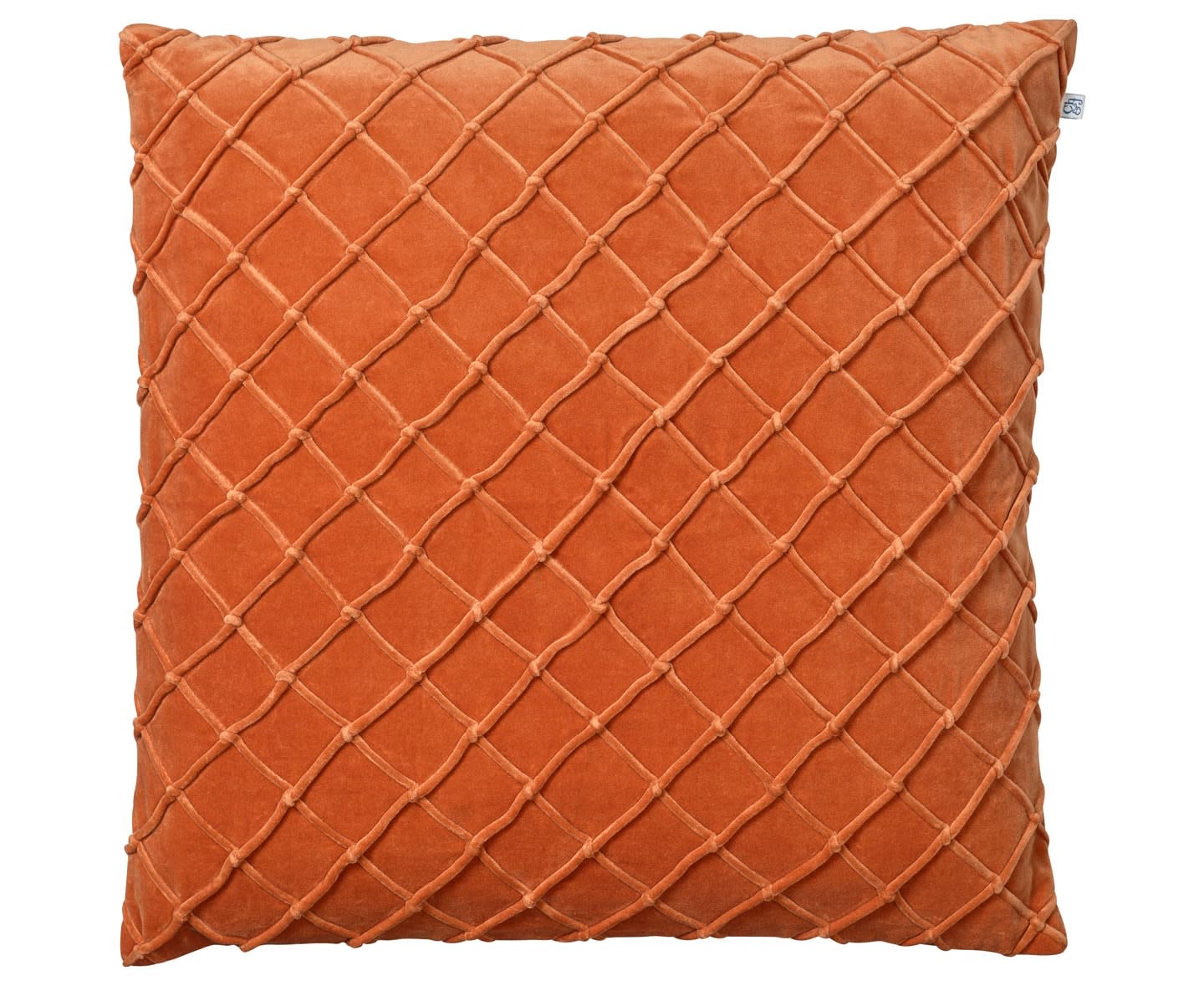 Chhatwal &amp; Jonsson Deva Kuddfodral Sammet Orange 50x50