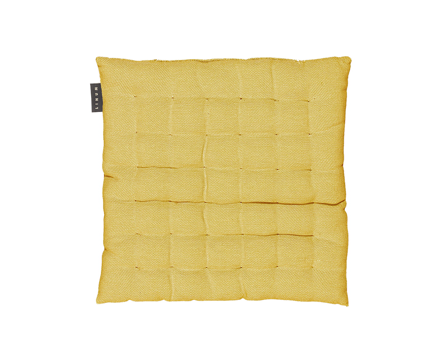 Linum Pepper Stolsdyna Mustard Yellow 40x40