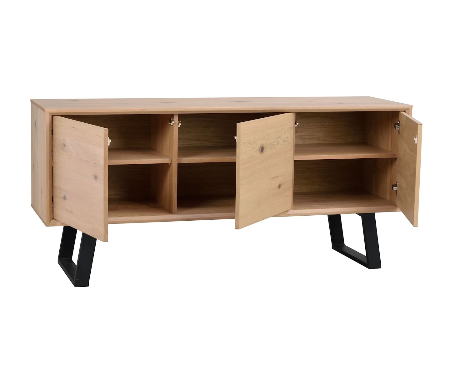 Rowico Home Melville Sideboard Weiß pigmentierte Eiche