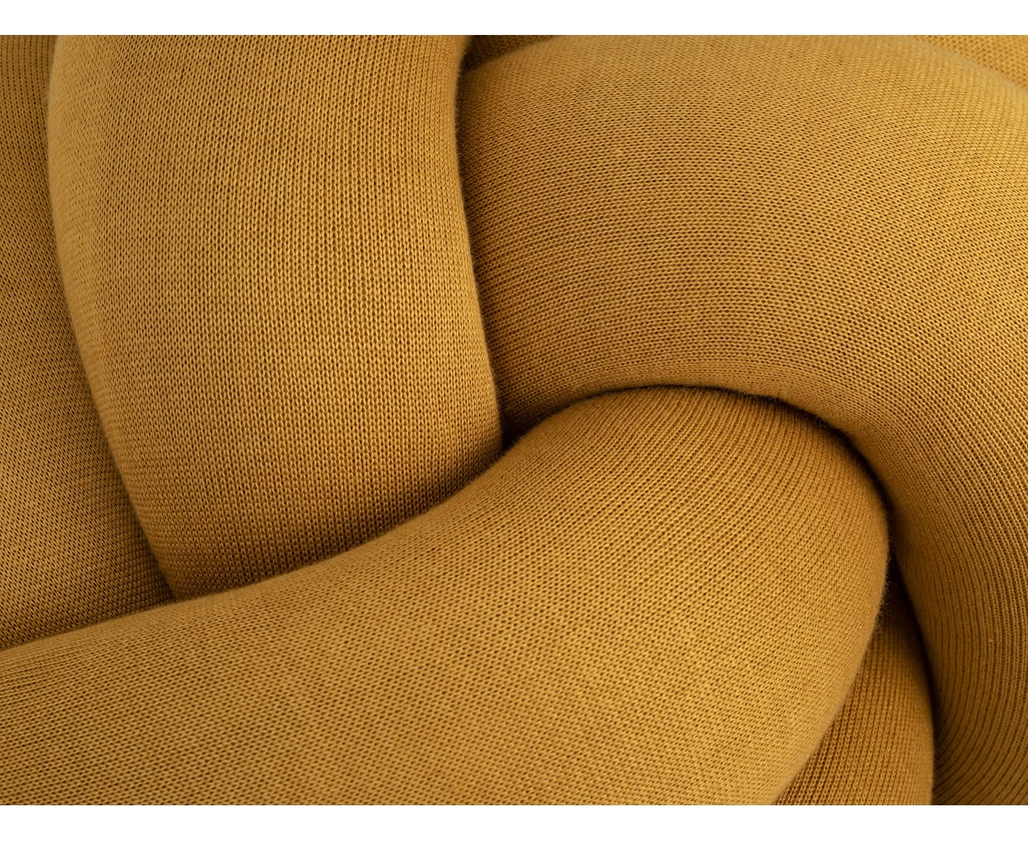 Design House Stockholm Knot Sittpuff XL Yellow