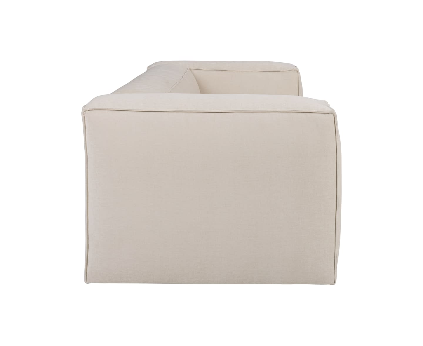 Sleepo Luca 3-Sitzer Sofa Creme 235cm