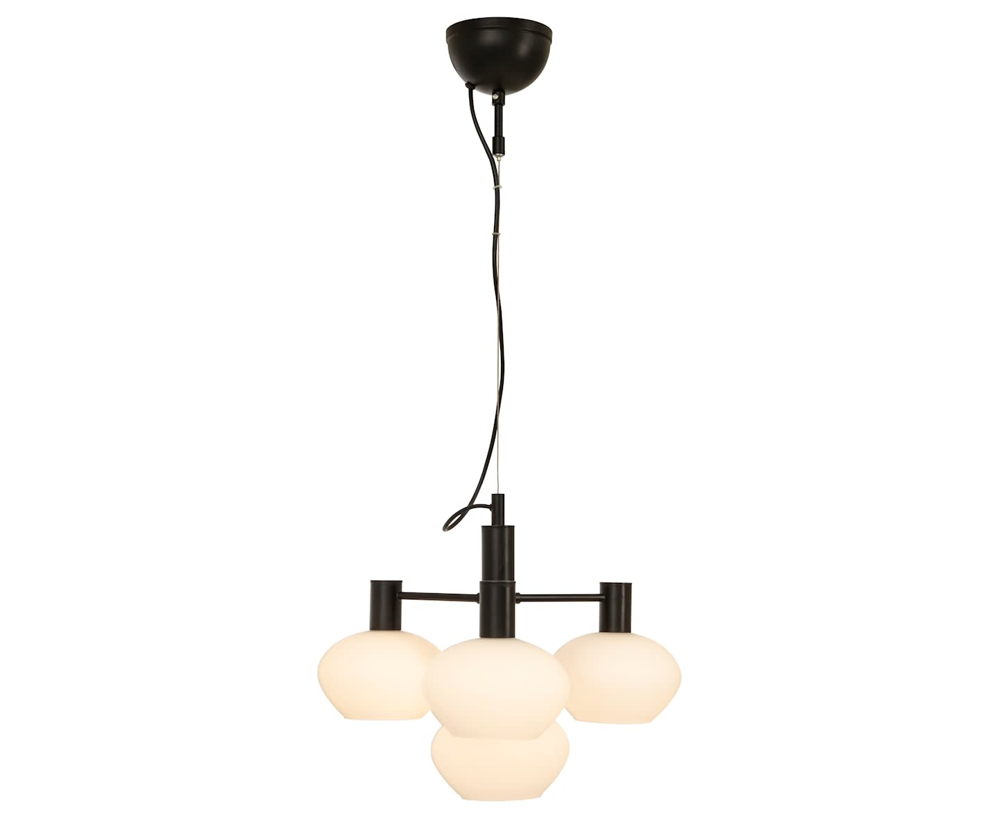 Aneta Lighting Romeo Taklampa 4 Svart/Vit