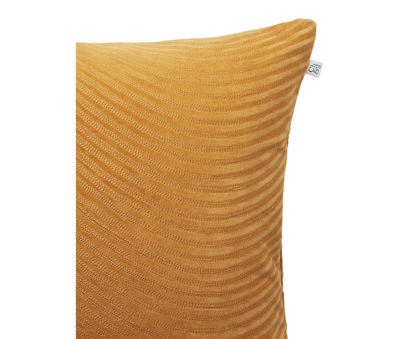 Chhatwal &amp; Jonsson Kunal Kuddfodral Sammet Masala Yellow 50x50