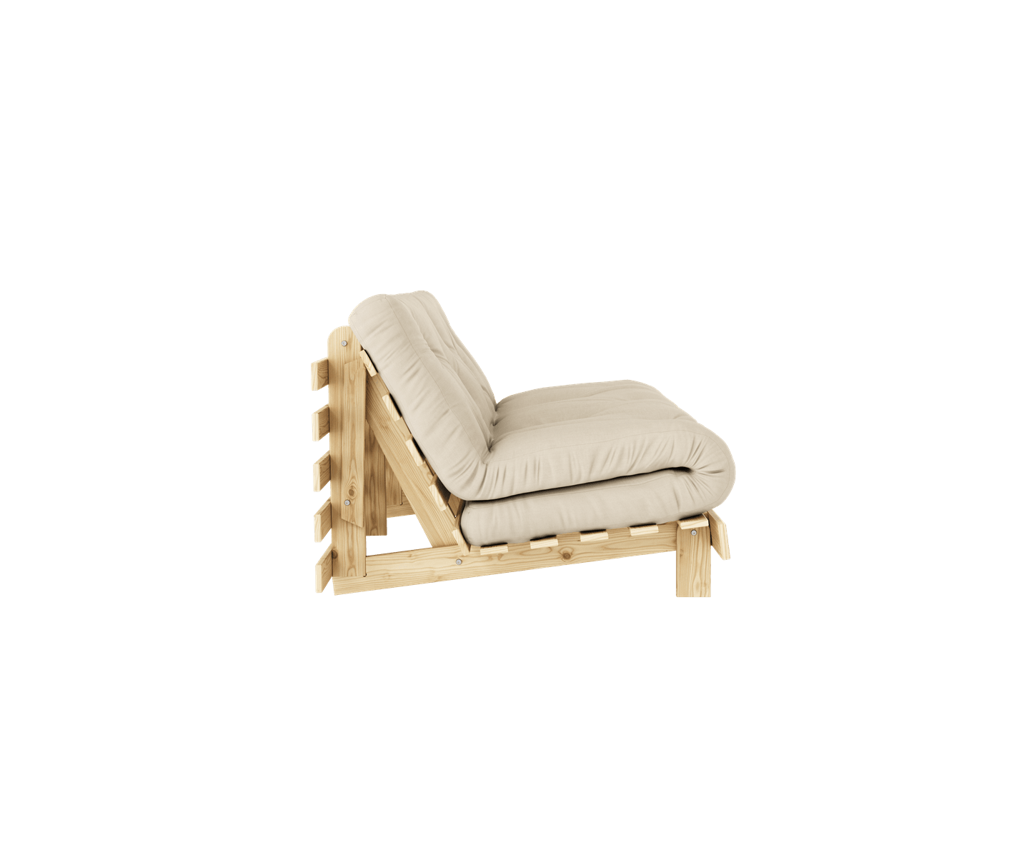 Karup Design Roots Schlafsofa Natur/Beige 160cm