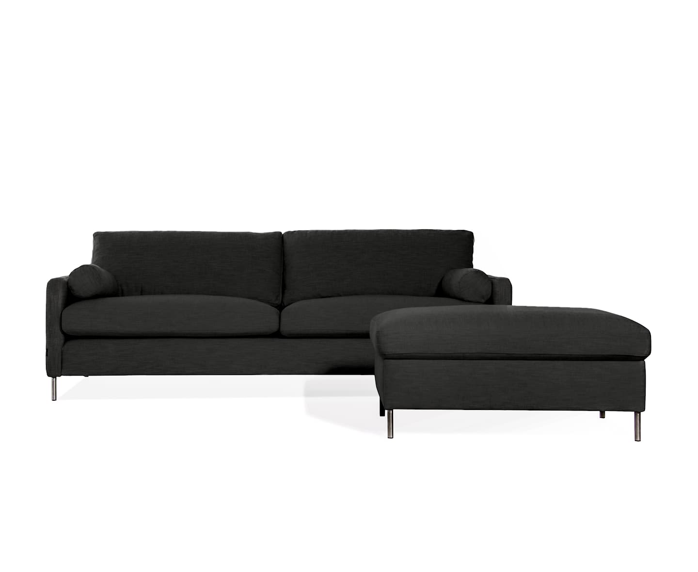 Sleepo Åre 4-Seters Sofa Mørkegrå 257cm