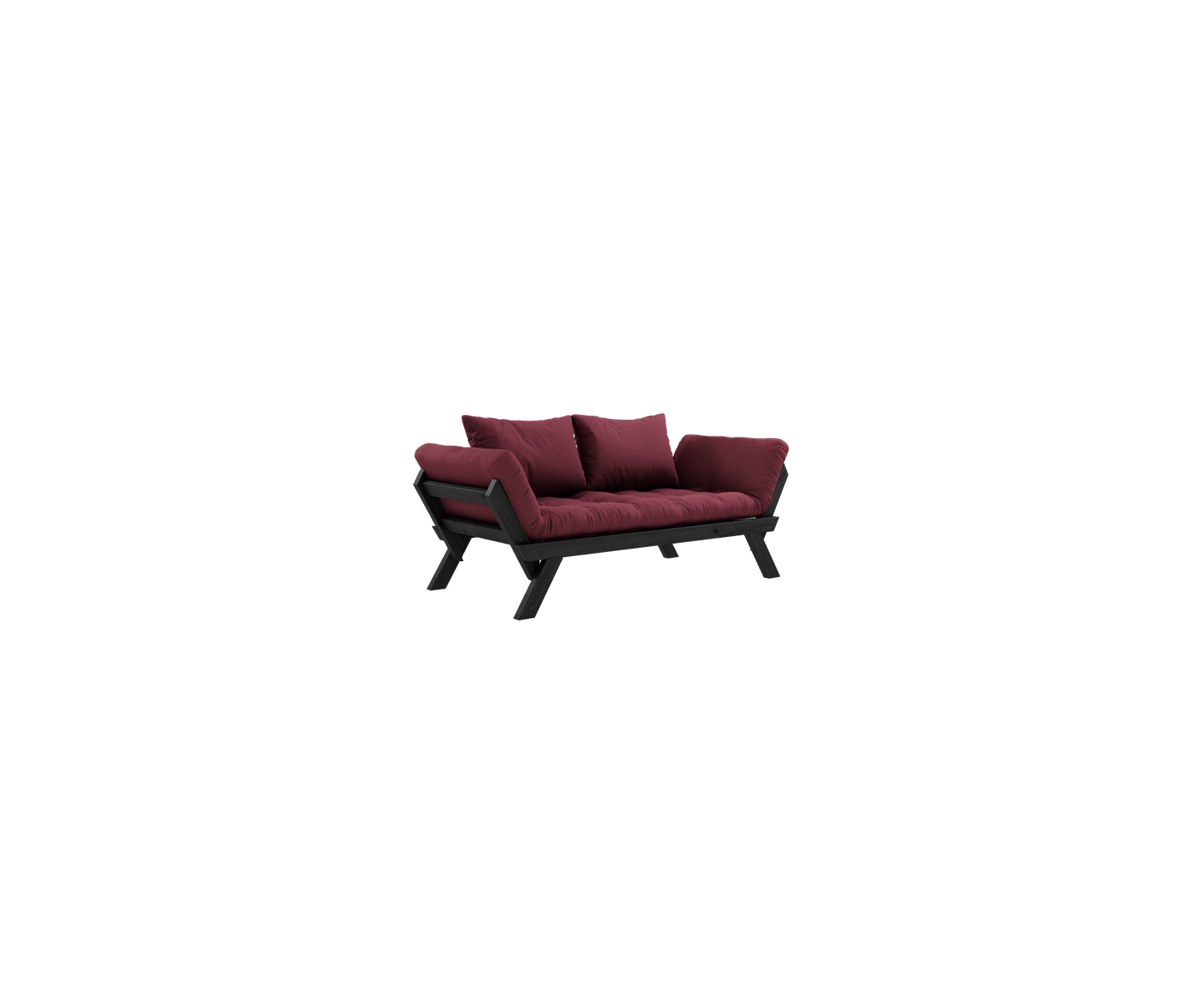 Karup Design Bebop Schwarzes/Bordeaux Tagesbett 174cm