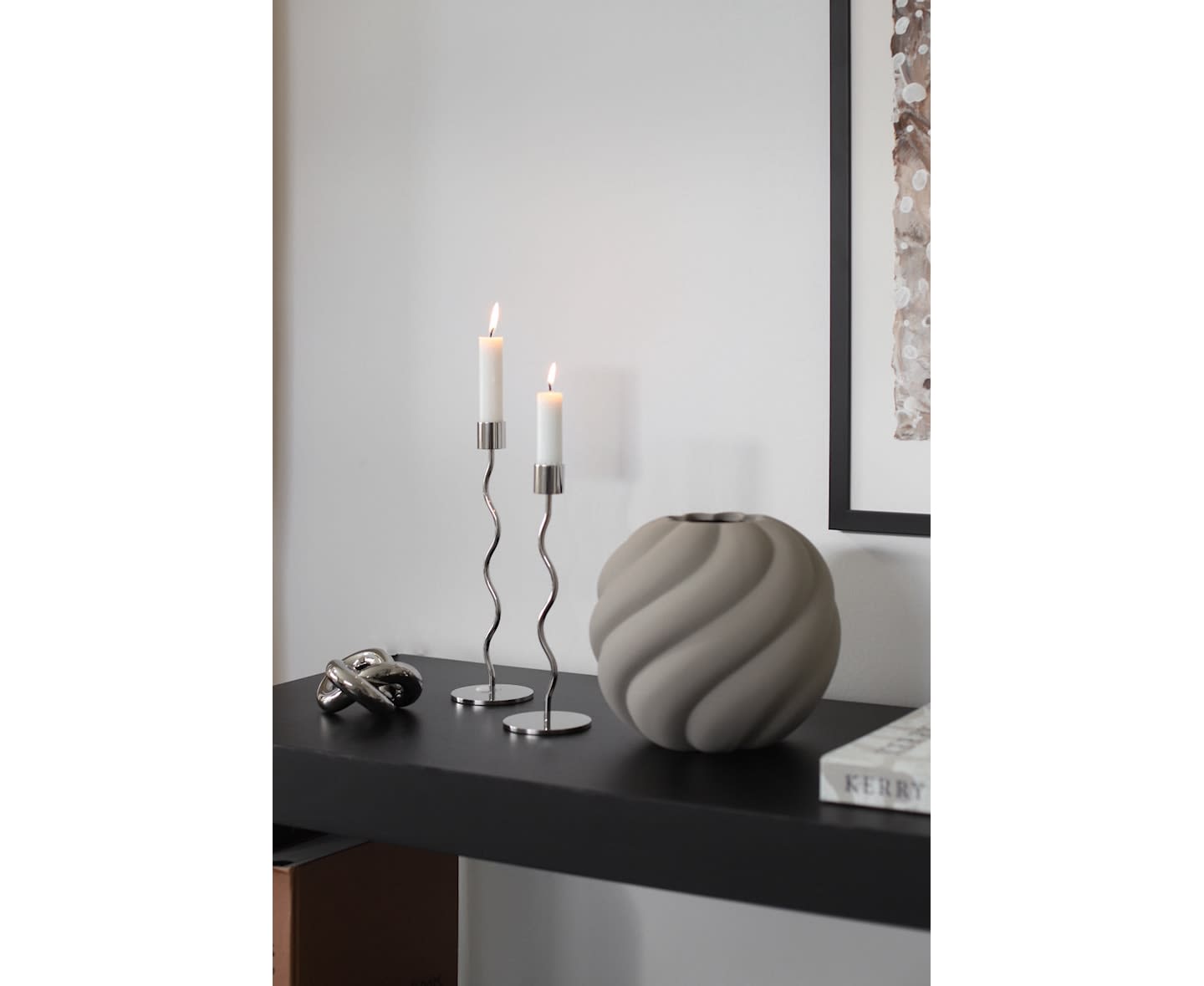 Cooee Design Knot Table Light Silver Small