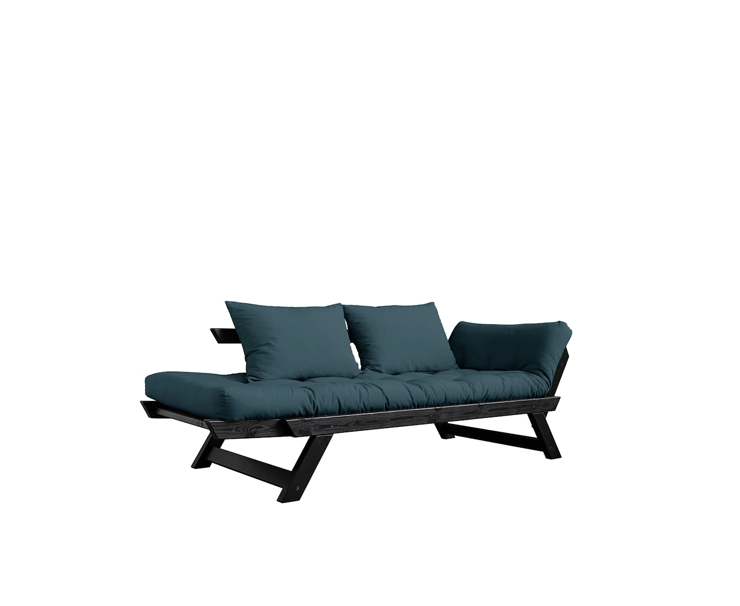 Karup Design Bebop Tagesbett Schwarz/Petrolblau 174cm