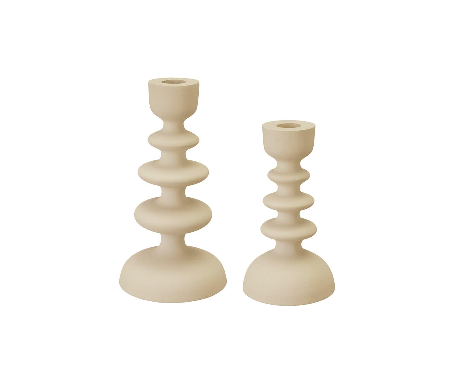 Wikholm Design Malia 3 Ljusstake 2-pack Beige