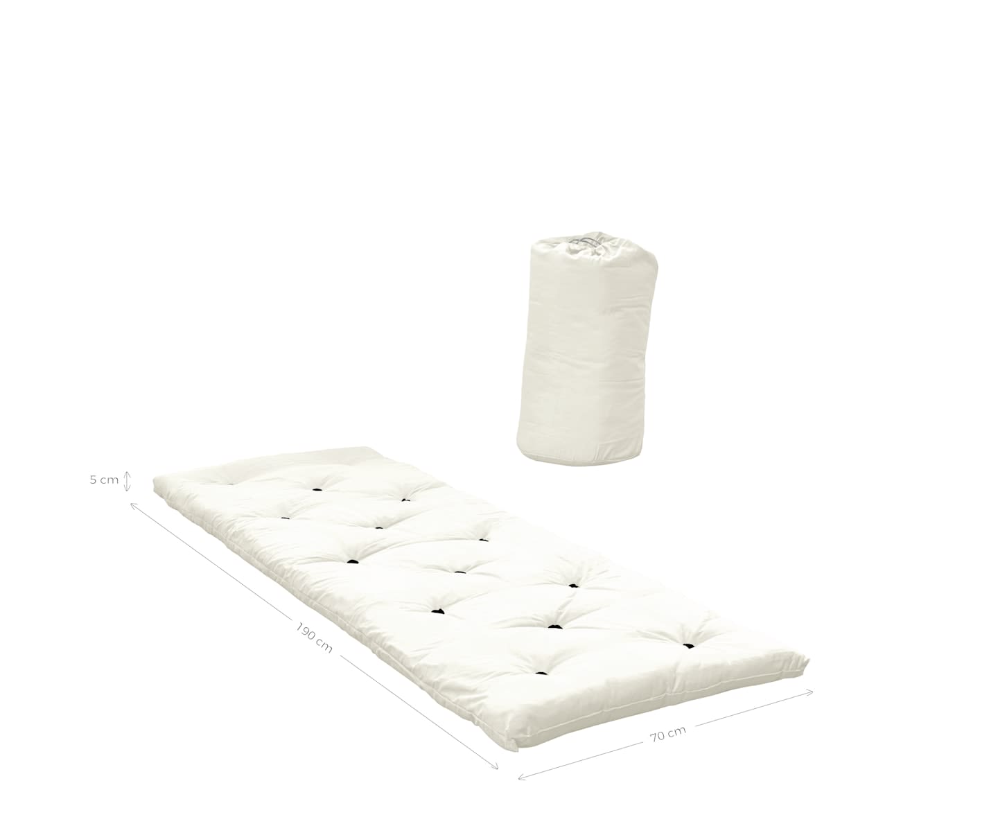 Karup Design Bed In A Bag Madrass Mocca 190x70cm