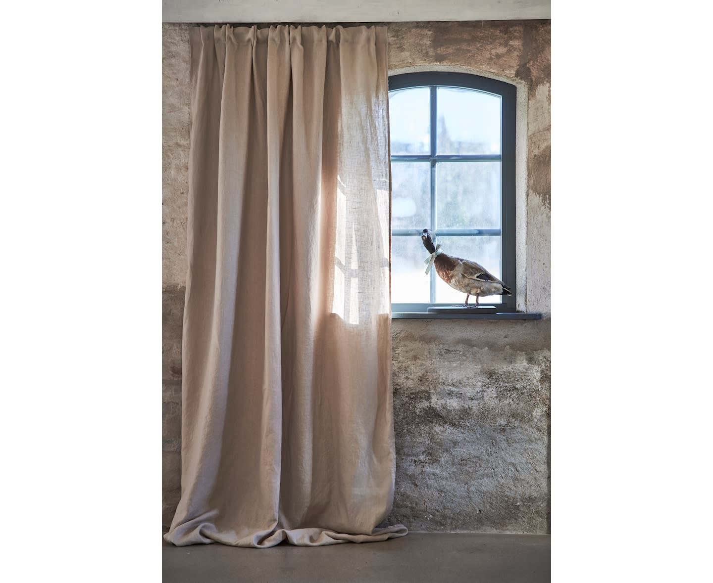 Boel &amp; Jan Sabina Gardinlengde Lin Beige 240cm