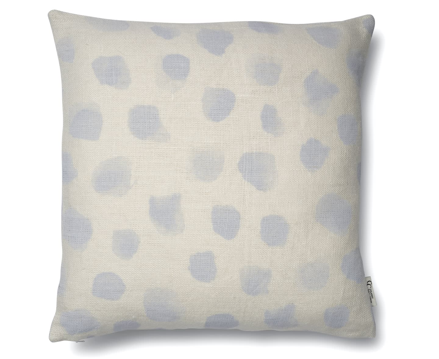 Classic Collection Dotty Kuddfodral Vit/Illusion Blue 50x50