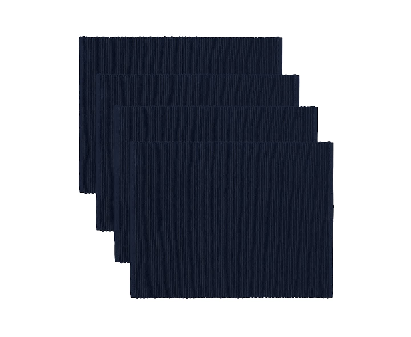 Linum Uni Pöytätabletti Dark Navy Blue 35x46 4 kpl