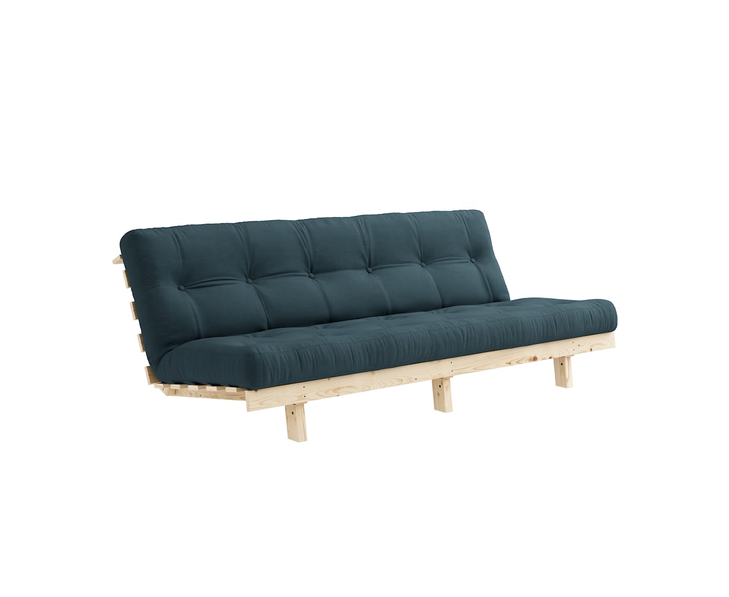 Karup Design Lean Schlafsofa Natur/Petrolblau 190cm