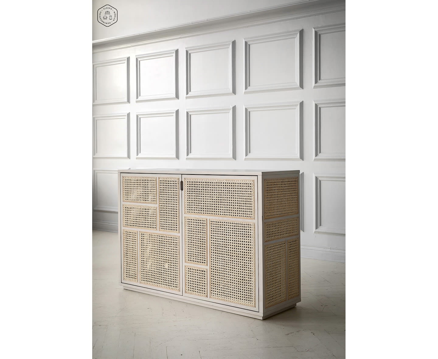 Design House Stockholm Air Sideboard White Grey