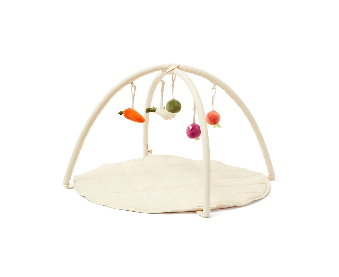 Kids Concept Babygym Textil Naturvit