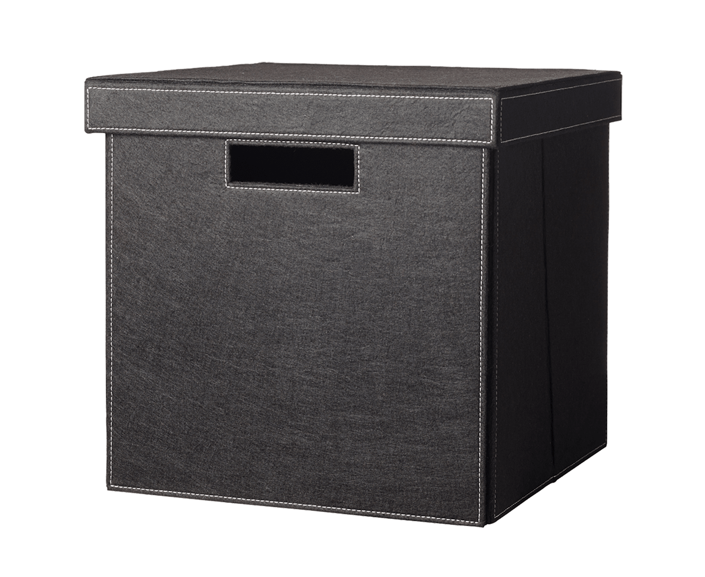 Cinas Shelf Box Felt Black