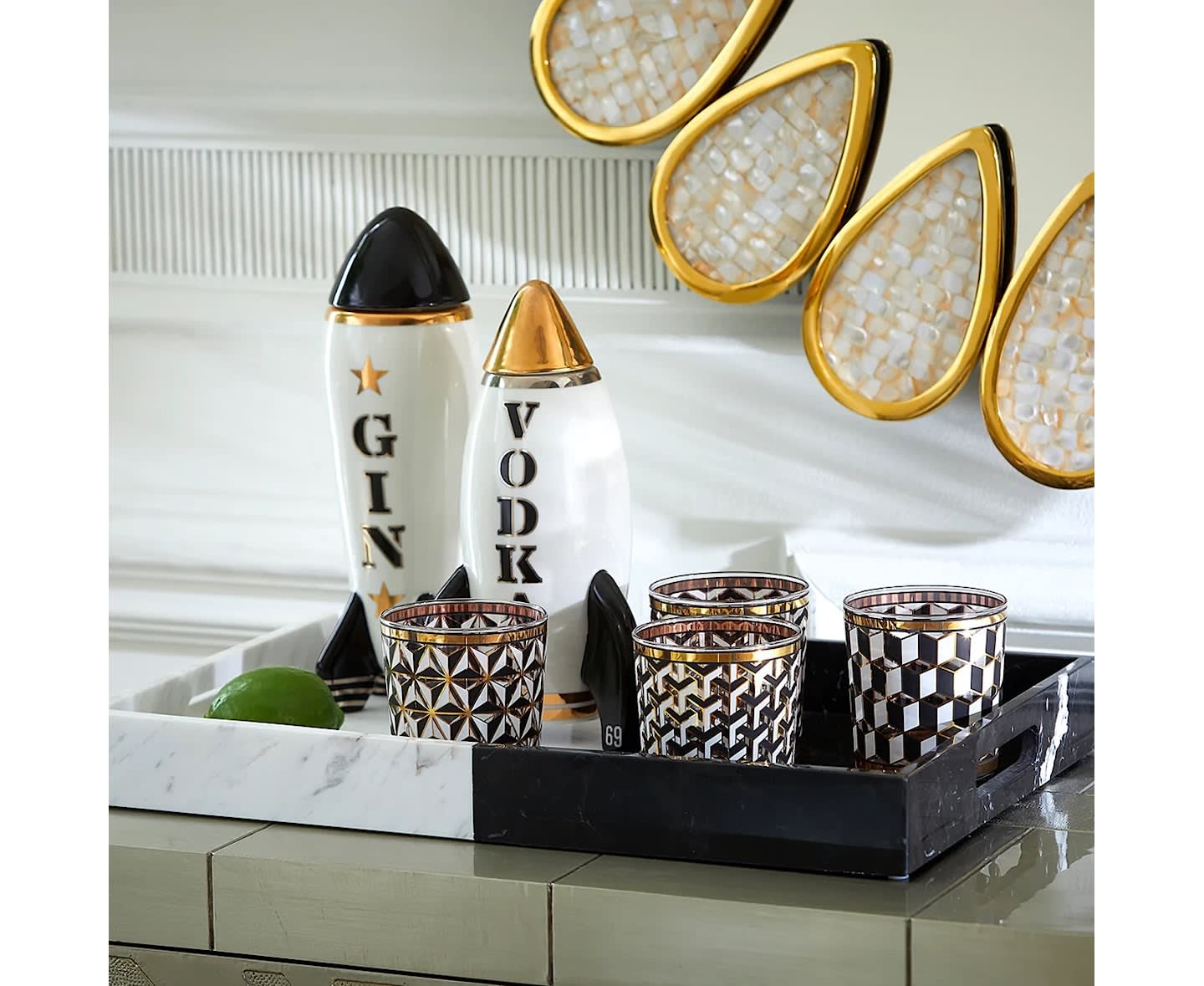 Jonathan Adler Rocket Gin Karaff