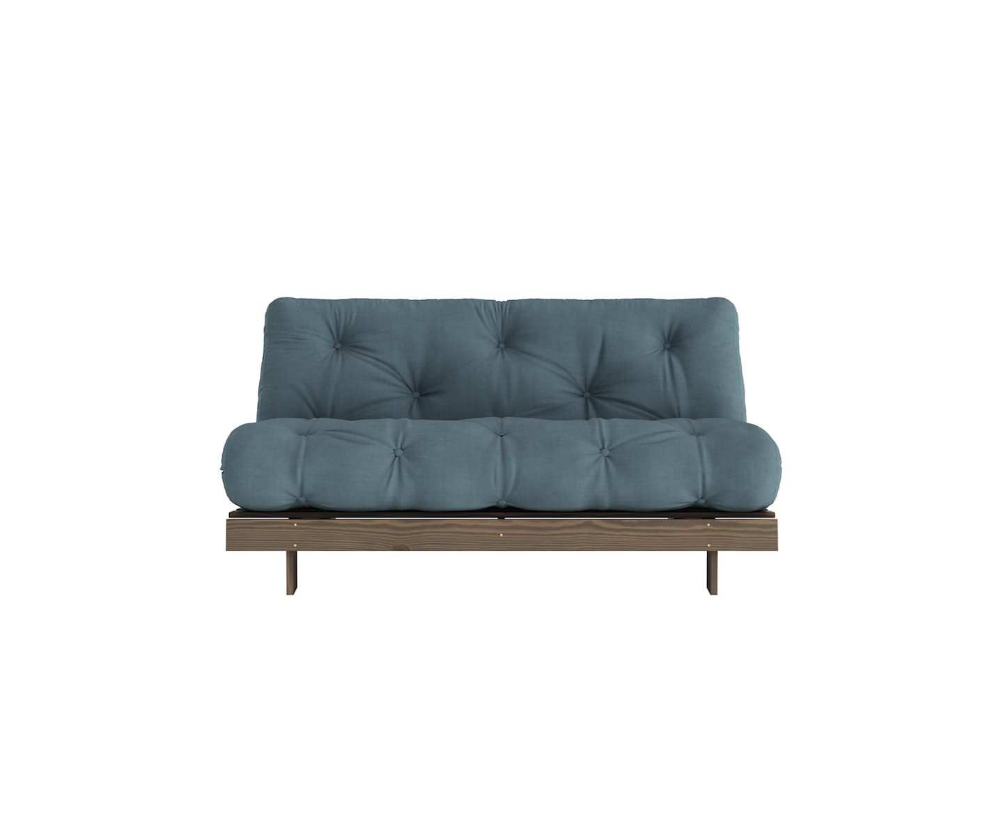 Karup Design Roots Bäddsoffa Brun/Petrol Blue 160cm